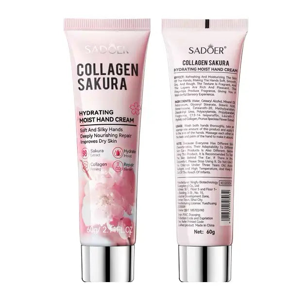 Crème hydratante pour les mains SADOER Sakura Lyftness.fr