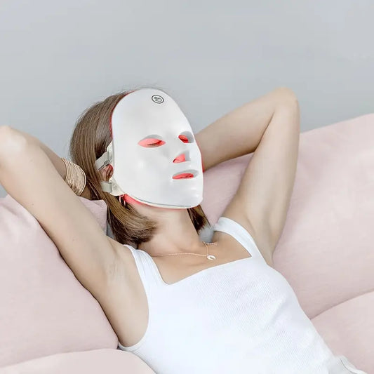 Masque Facial luminothérapie photonique