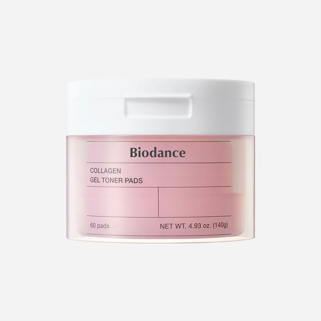 Compresses pads toners au Collagène Biodance 60 Gel pads toners